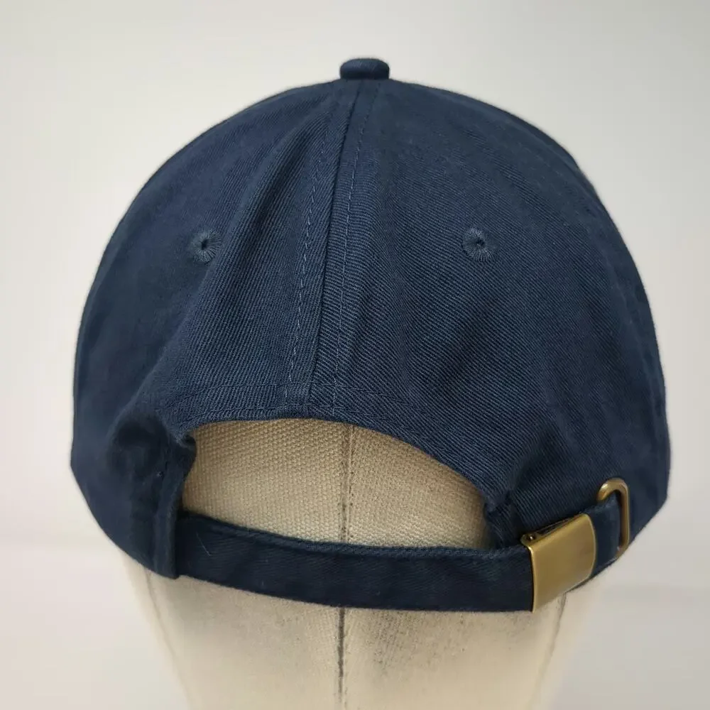Queensboro Baseball Cap Blue One Size Gaffney Law Offices GLO Embroidered Hat